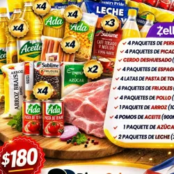 Combo Esencial 3 – Paquete Completo de Alimentos para Cuba