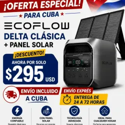 EcoFlow DELTA Clásica + Panel Solar