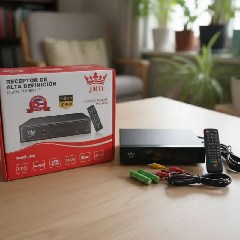Caja Decodificadora JMD HD  exclusiva para Cuba