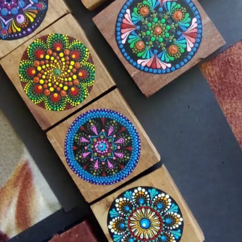 Cuadritos mandalas