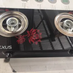 ✅ Cocina de gas con dos hornillas