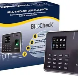 BIOCHECK checador de huellas digitales 