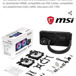 Enfriamiento líquido MSI MAG CORELIQUID 240R V2