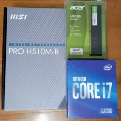 Kit H510 con i7+8 GB RAM DDR4 