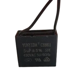 Capacitor cuadrado 5 UF 450V