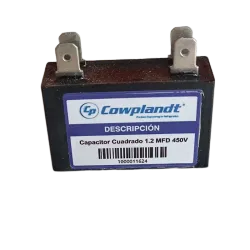 Capacitor cuadrado de 1.2 UF 450V