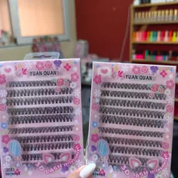Pestañas de punto