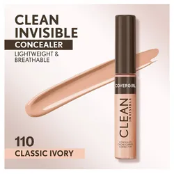 8 USD  Covergirl Corrector Invisible Clean, Ligero