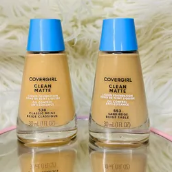 base líquida CoverGirl Clean Matte