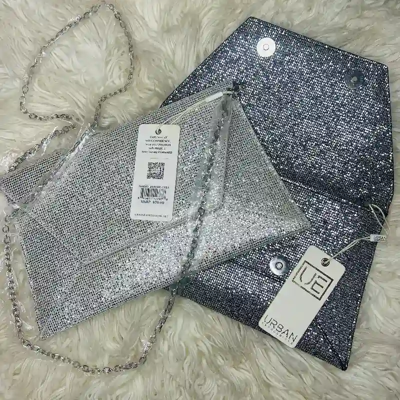 Carteras de Noche con Brillos Urban Expressions