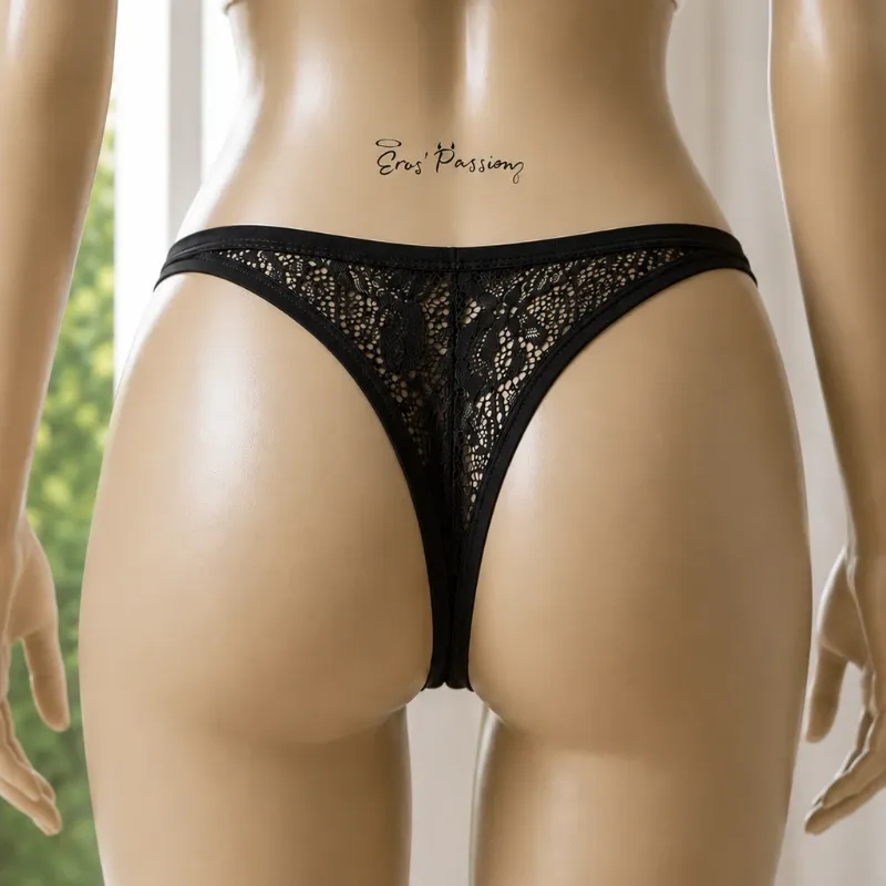 Blumer de encaje estilo tanga
