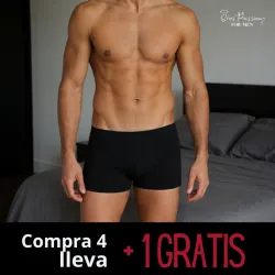 Calzoncillo negro de hombre 