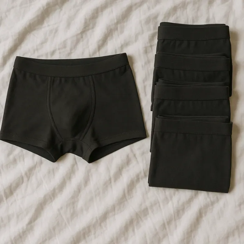 Calzoncillo negro de hombre