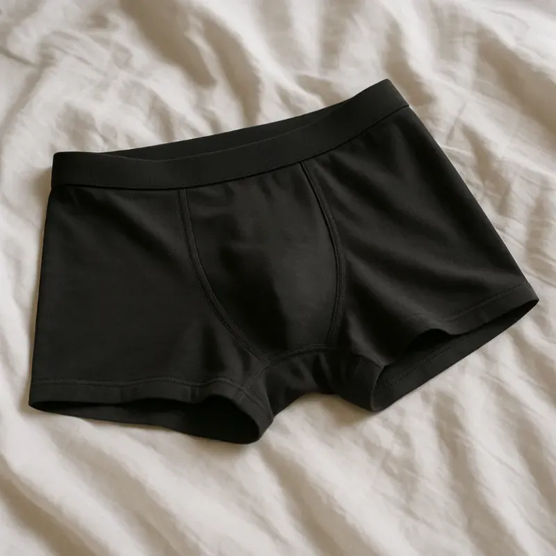 Calzoncillo negro de hombre