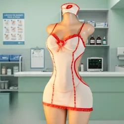 Disfraz de enfermera sexy (Unitalla)