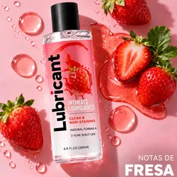 Lubricante 200 ml fresa 🍓