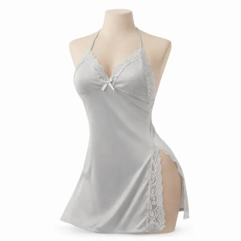 Pijama estilo vestido abierto