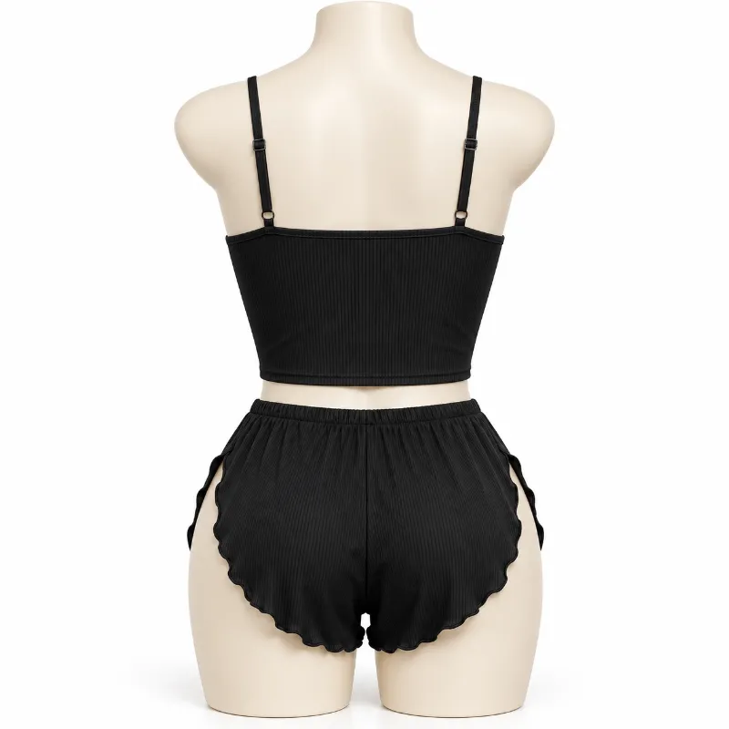 Pijama short y blusa