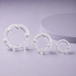 SET DE 3 ANILLOS  (SILICONA)