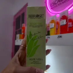 Aceite capilar de aloe vera
