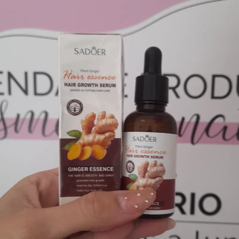 Aceite capilar de jengibre