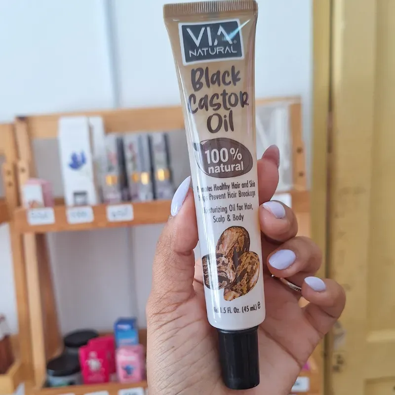 Aceite de ricino multiuso para cabello y piel