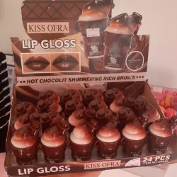 Lip gloss de chocolate 🍫