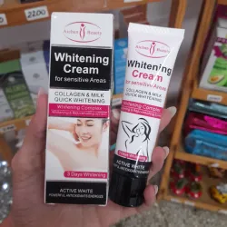 Crema blanqueadora de piel