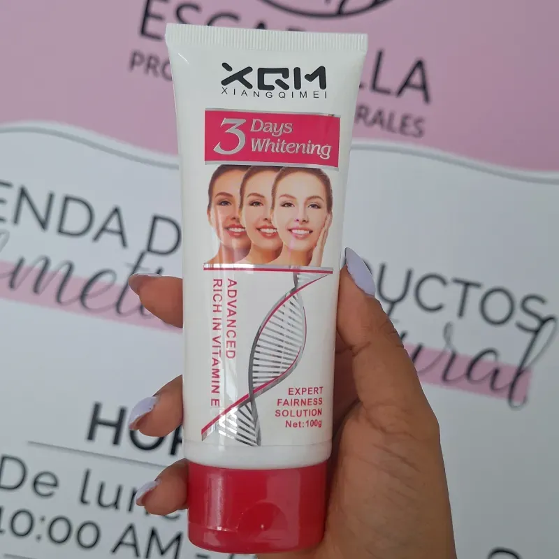 Crema blanqueadora 