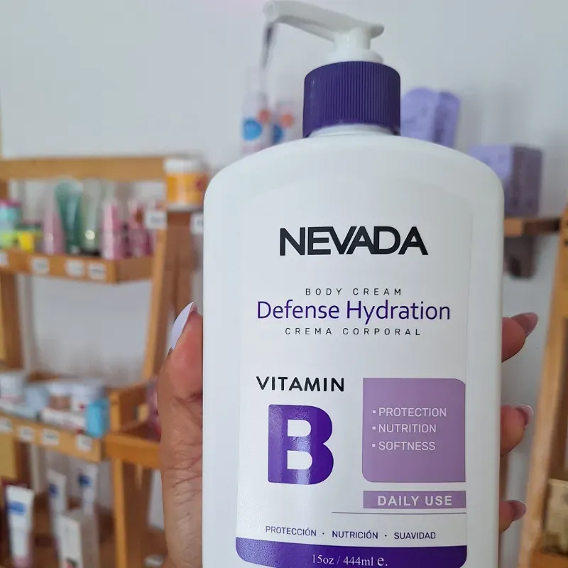 Crema corporal vitamina B