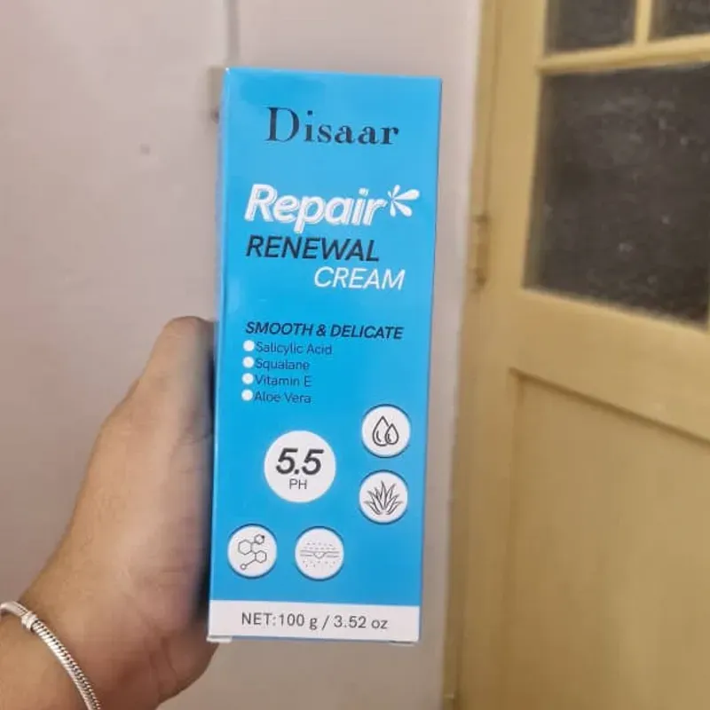 Crema facial reparadora y regeneradora de células 