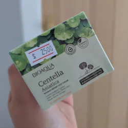 Crema facial de centella asiática 