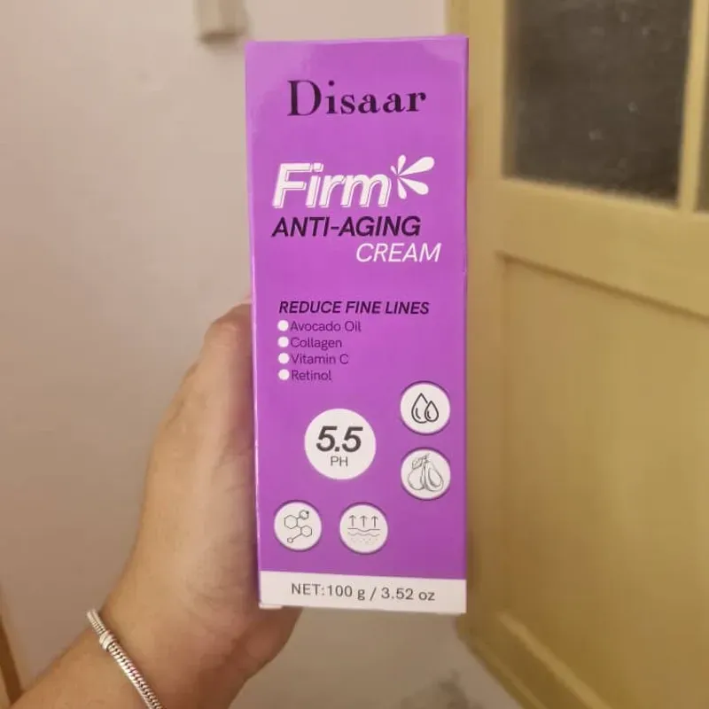 Crema facial reafirmante y antienvejecimiento 