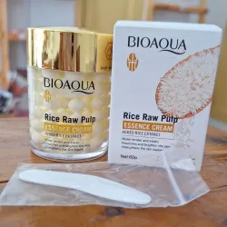 Crema facial de arroz