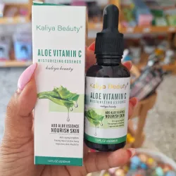 Esencia hidratante de aloe vera y vitamina c