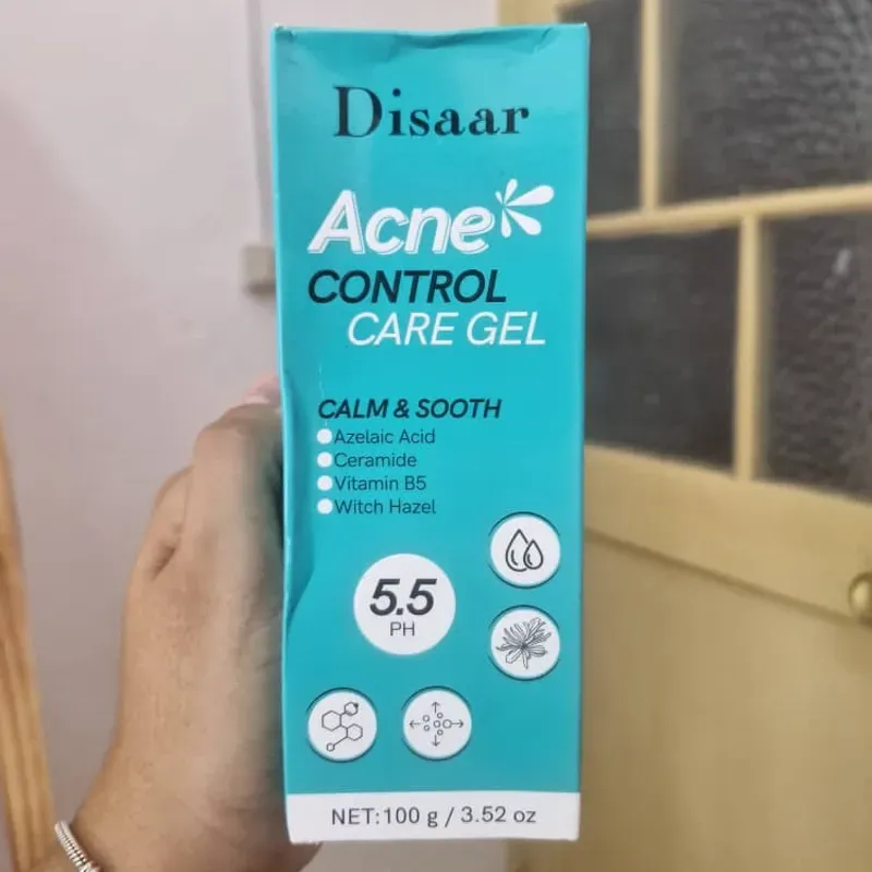 Gel facial para controlar y prevenir el acné
