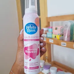 Espuma para cabellos rizados