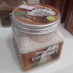 Exfoliante corporal de coco