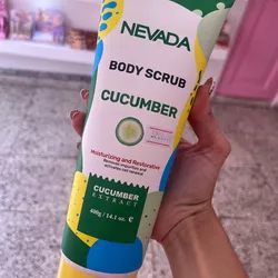 Exfoliante corporal de pepino
