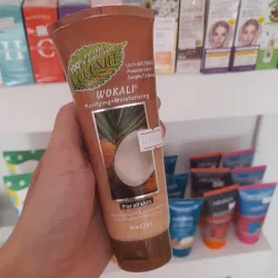 Exfoliante facial de coco