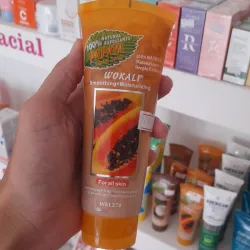 Exfoliante facial de papaya