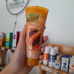 Exfoliante facial de papaya