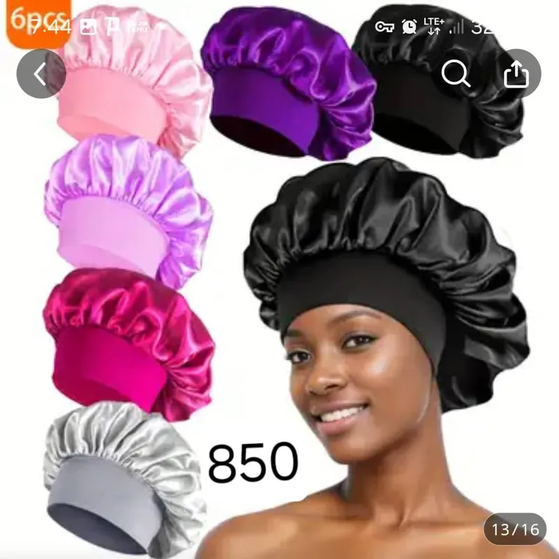 Gorro de satín
