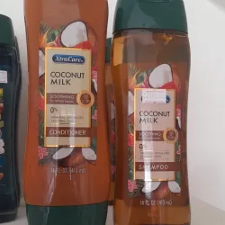 Juego de champú y acondicionador de coco