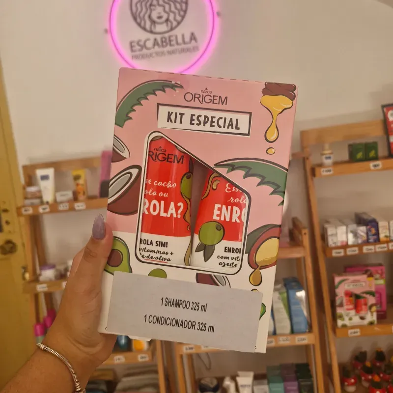 Juego de champú y acondicionador 