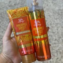 Juego de colonia piña