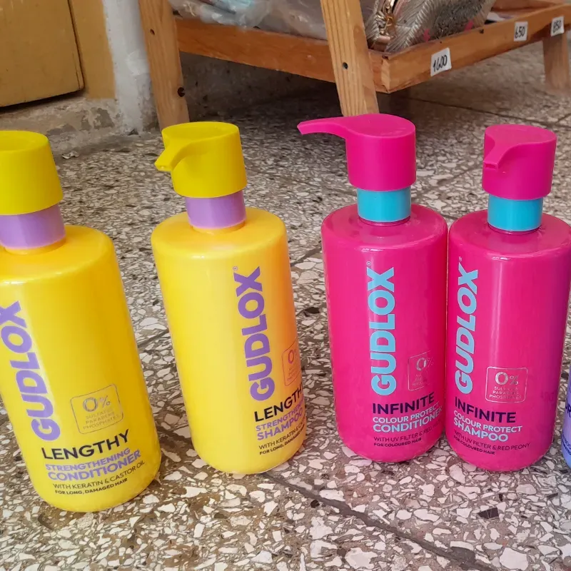 Juego de shampoo y acondicionador (GUDLOX)