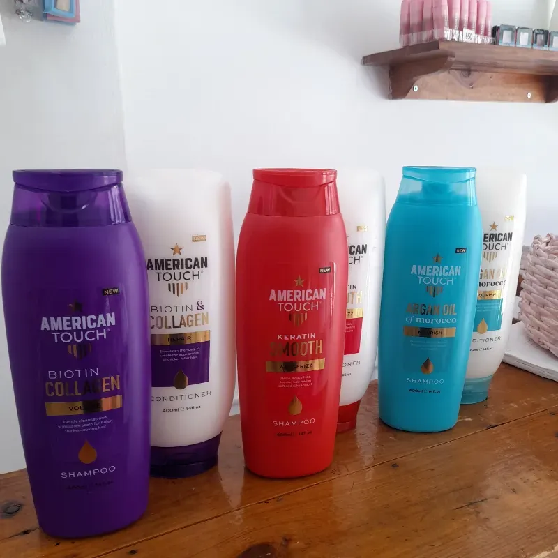 Juego de shampoo y acondicionador 