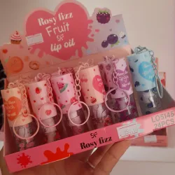 Lip gloss con llavero