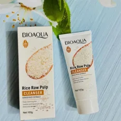 Limpiador facial con extracto de arroz